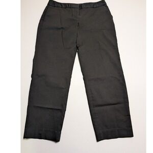 Express Editor Black Straight Leg Dress Pants Womens Size 2 Professional Office
